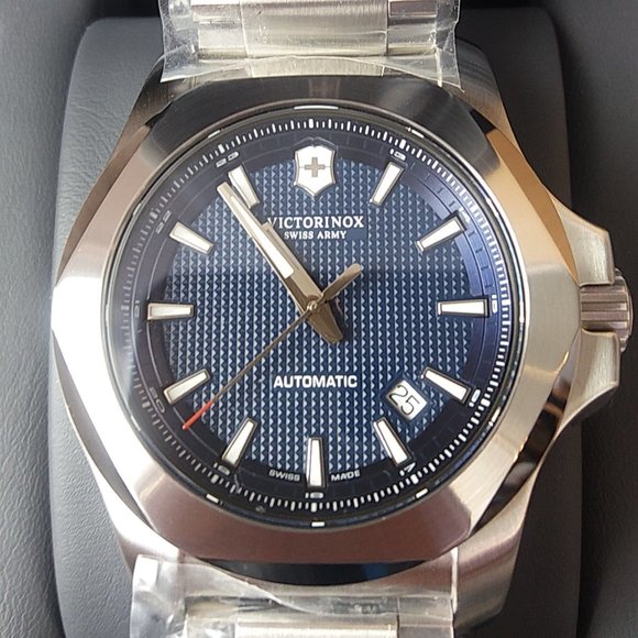 Victorinox Men's I.N.O.X. 43mm Stainless Steel Swiss Army Wristwatch 241835 - Picture 11 of 12